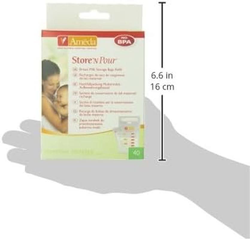 Beutel für Muttermilch - 40 Stück Lebensmittel- und Stillzubehör Bebe Naty Shop
