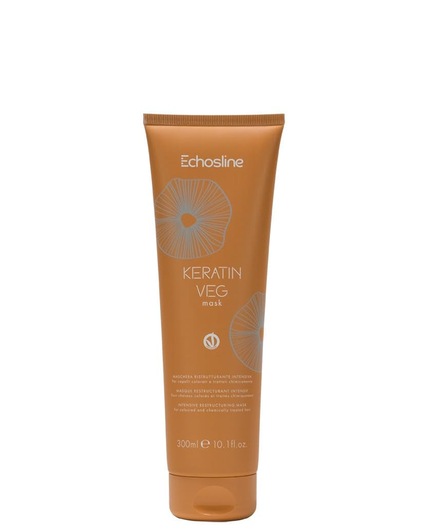 Echosline Intensive Restaurierungsmaske für gefärbtes und chemisch behandeltes Haar, 300 ml Naty Shop Haarmaske Standardtitel