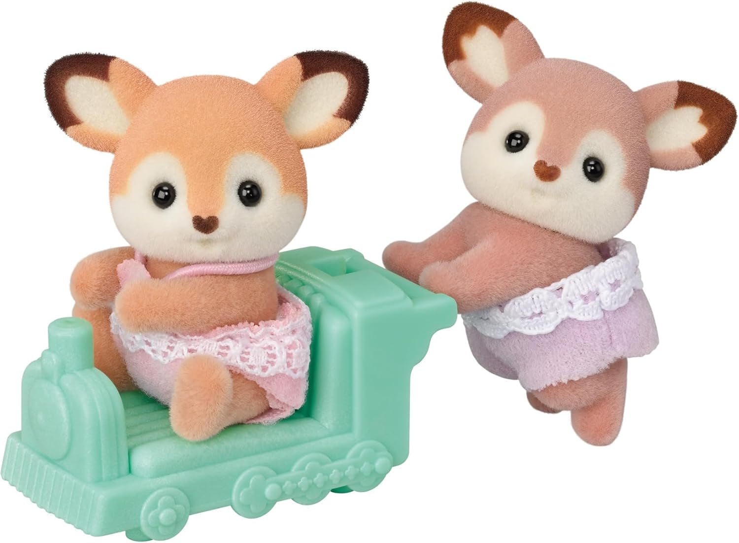 Sylvanian Families 5800 Hirschzwillinge, Tierfiguren-Spielset, Waldtierfiguren, Spielzeug für Kinder ab 3 Jahren