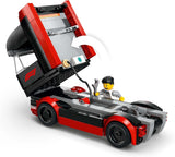 LEGO City F1 Transporter mit RB20 & AMR24 F1 Rennwagen – Spielzeugautotransporter für Red Bull & Aston Martin Formel 1 Teams – inkl. 5 Minifiguren – Geschenk für Jungen und Mädchen ab 8 Jahren 60445 Bausätze Besuchen Sie den LEGO-Store