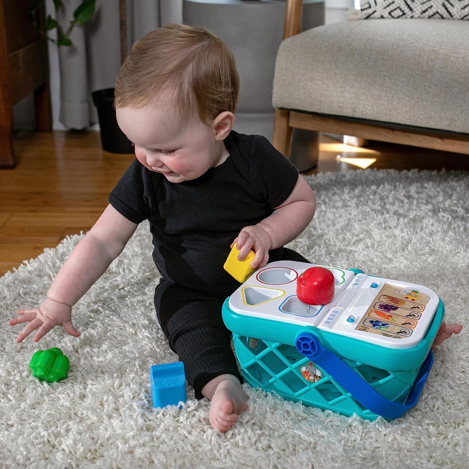Baby Einstein + Hape Magic Touch Register Spielzeug zum Auschecken mit echten Geräuschen und Musik, ab 9 Monaten Bebe Toys Naty Shop