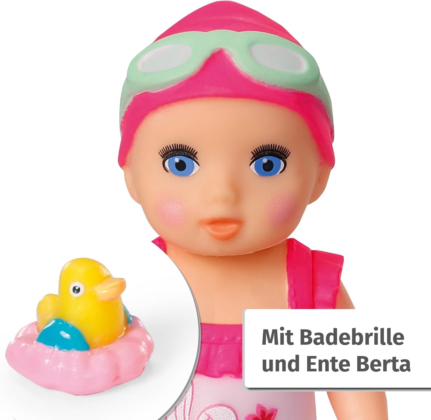 BABY Born Minis Badewannen-Spielset mit Minis-Puppe Amy und Ente, 906101 Zapf Creation Dolls Naty Shop