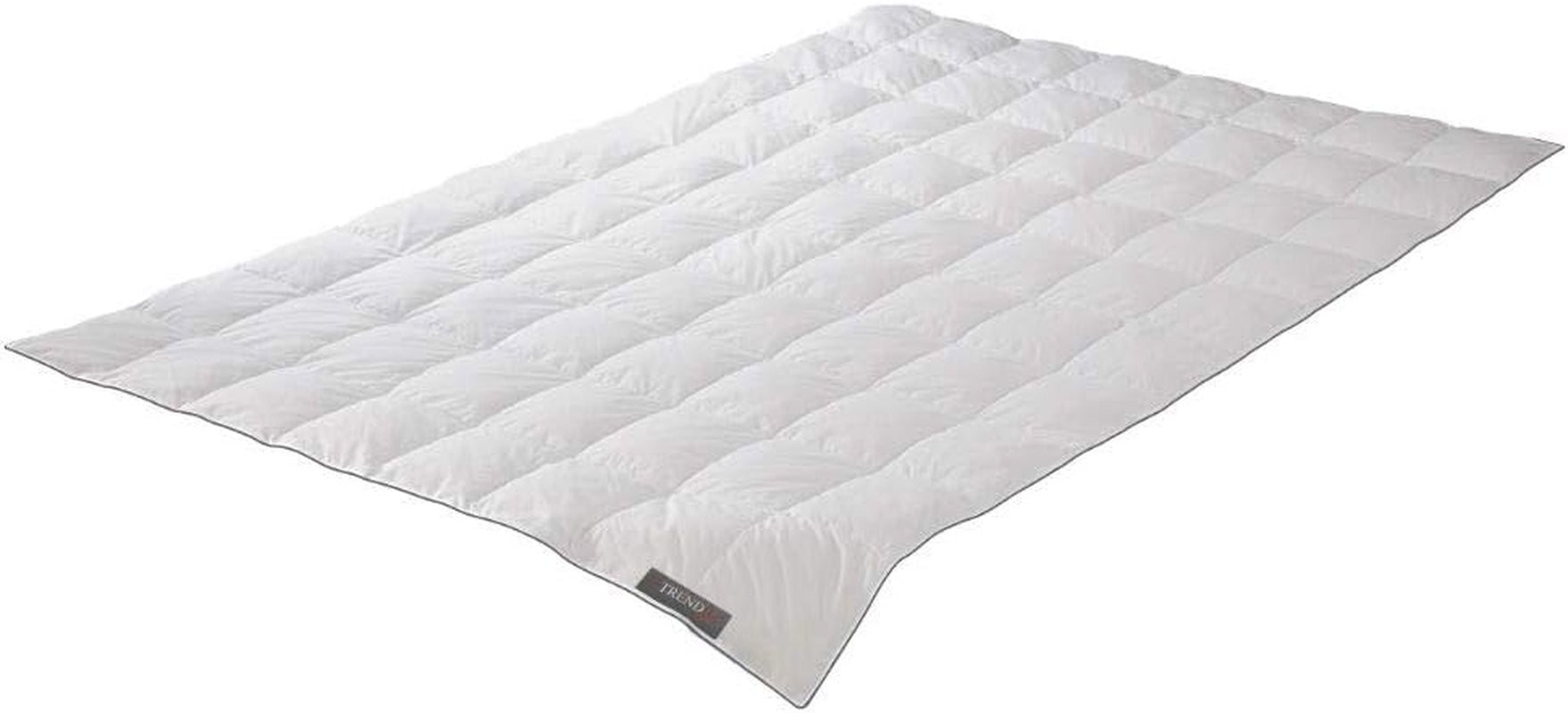 Badenia Trendline Comfort Daunendecke, warme Winterdecke mit 90 % Daunen & 10 % Federn Klasse I, 135 x 200 cm, Daunen bestandengeprüft & Öko-Tex-zertifiziert, hergestellt nach dem deutschen Qualitätsstandard Steppdecken und Bettdecken Naty Shop Comfort 155 x 220 cm leichte Sommerdecke