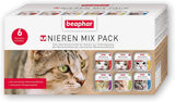 BEAPHAR – Renal Diet Mixed Package – Alleinfuttermittel für Katzen mit chronischer Niereninsuffizienz – Zur Unterstützung der Nierenfunktion – 6 x 100 g