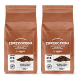 von Amazon Espresso Crema Röstkaffee Ganze Bohnen, 1 kg (2 Packungen à 500 g), Rainforest Alliance-Zertifizierung