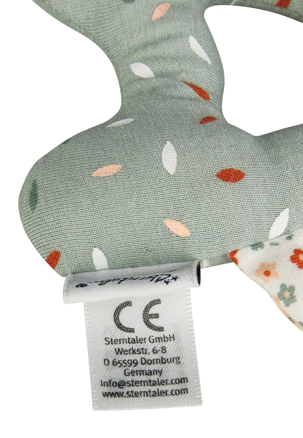 Lilly Cat Sterntaler Fangspielzeug – Motorisches Aktivitätsspielzeug zum Rasseln, Berühren und Spielen – Plüschspielzeug für Babys und Kinder mit Rassel als treuer Freund – Graues Babyspielzeug aus weichem Stoff Bebe Naty Shop Toys
