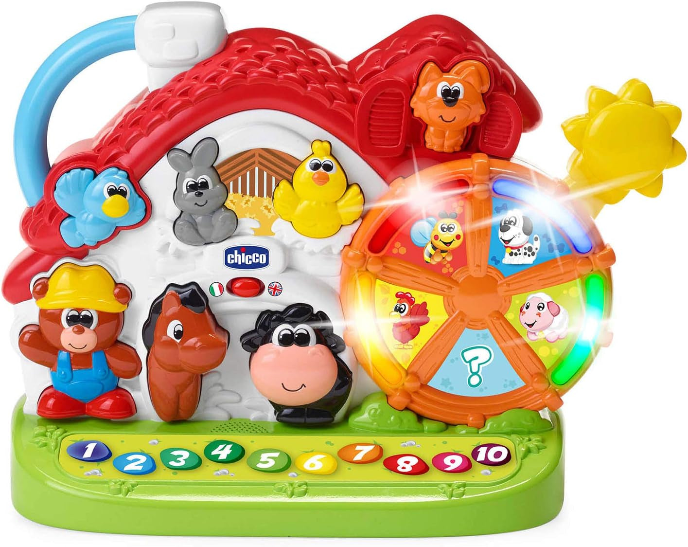 Chicco Ma New Farm, zweisprachig, stapelbar Toys Bebe Naty Shop Standardtitel