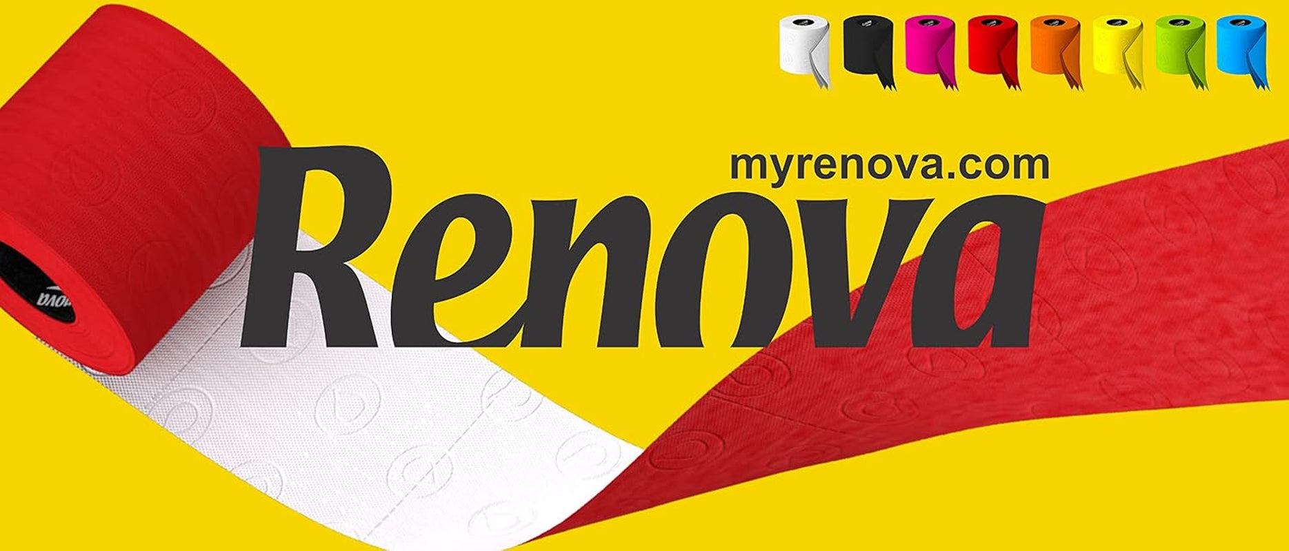 Renova Super White Toilettenpapier – 12 Rollen