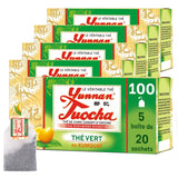 Yunnan Tuocha Zouji – Bio-Grüntee mit Kumquat – Vitamin C – 100 Teebeutel – 200 g – Yunnan-Qualität garantiert