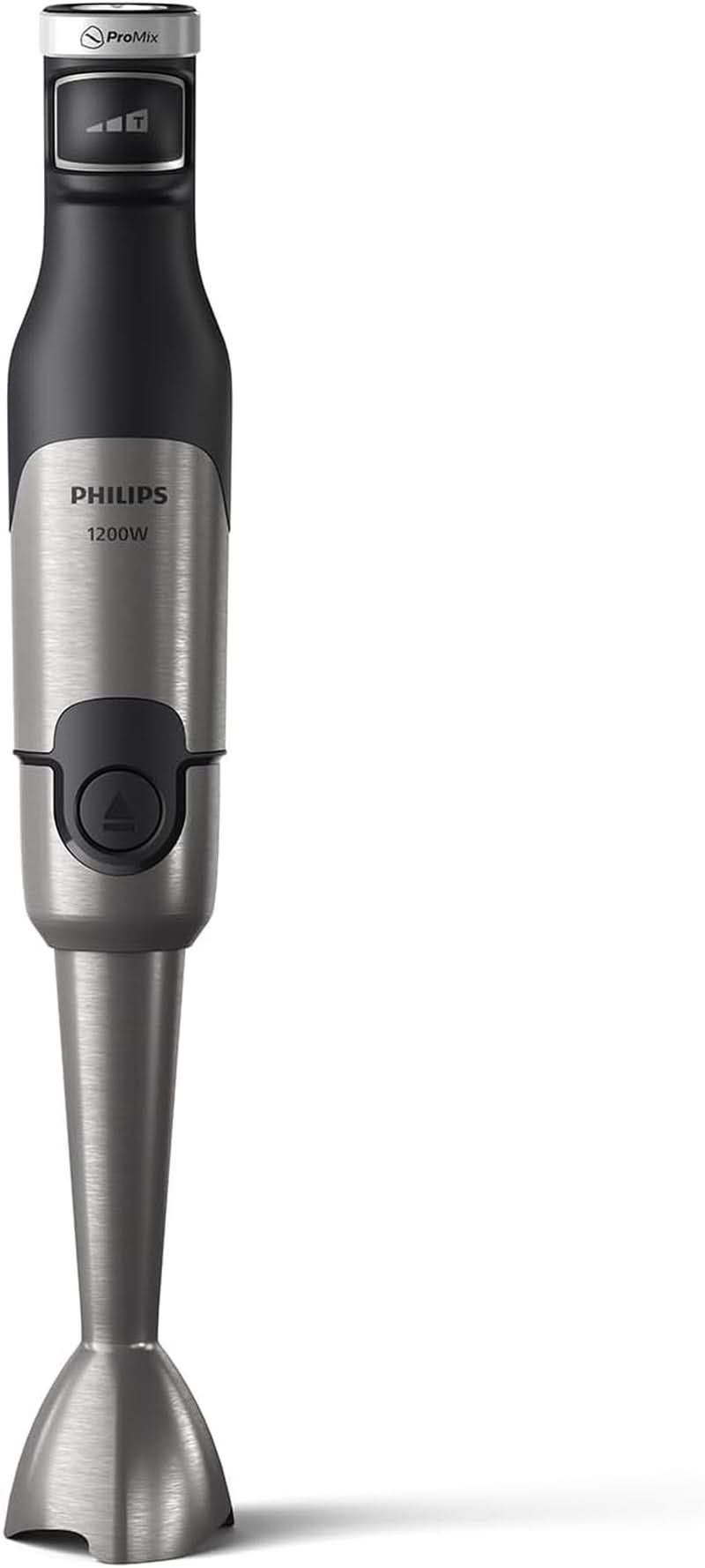 Philips 5000-Serie Stabmixer - 1200W Leistung. Promix-Technologie. LED-Geschwindigkeitsanzeiger. Stufenlose Geschwindigkeitseinstellung. Kompaktes Design. Leicht Zu Reinigen. Schwarz (HR2681/00) Kitchen Naty Shop + Zerkleinerer, Kompakthacker, Schneebesen