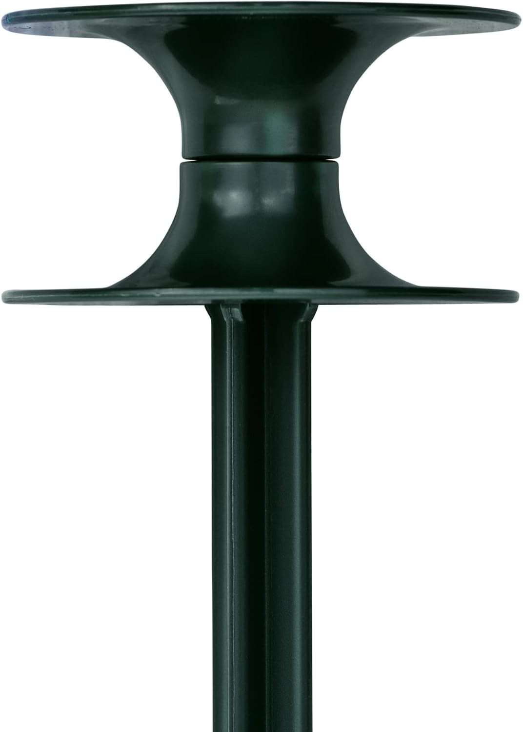 3er-Set Schlauchführungen, grün, 24 x 9 cm | Gartenschlauch- und Kabelführung mit Erdanker | Schlauchtrommel zum Schutz von Beeten und Hauswänden | Haspel für Gartenschlauch und Kabel