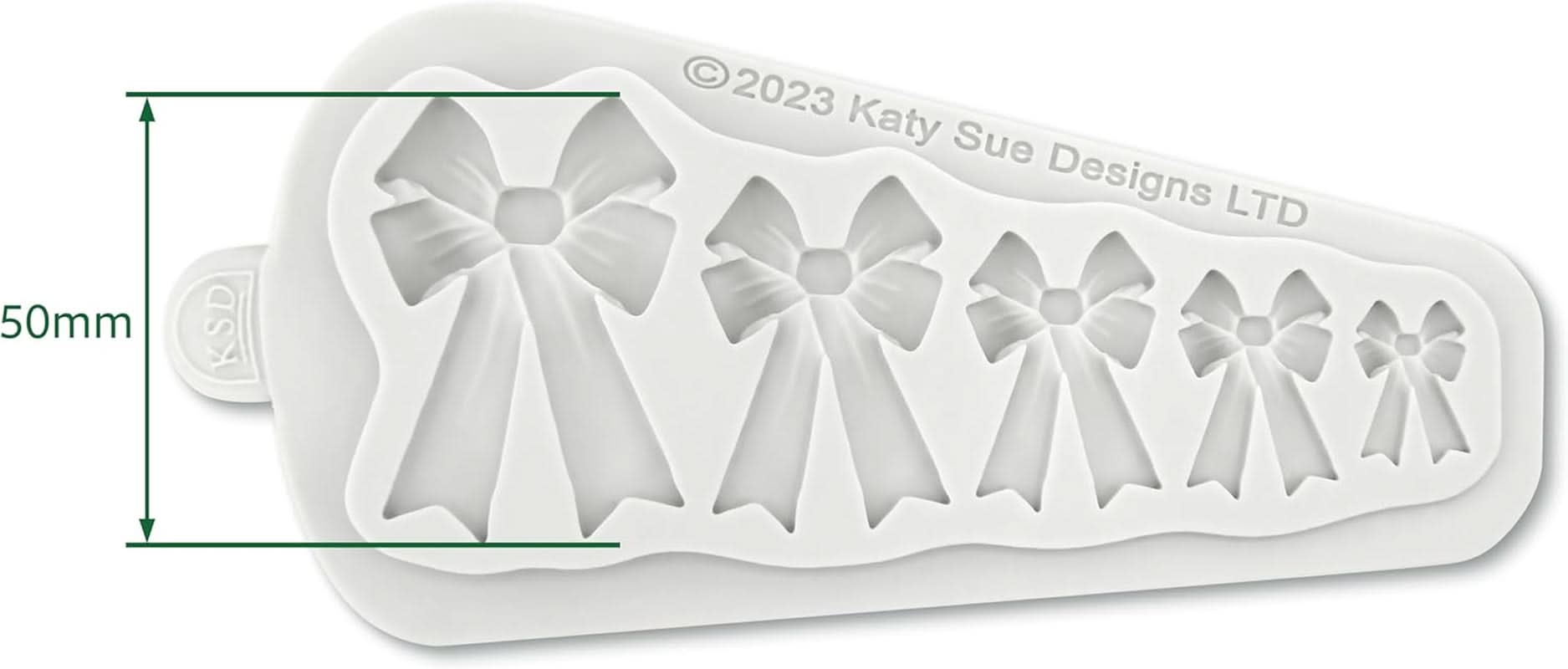 Katy Sue, Silikonform 5 Flöten, verschiedene Größen Küche Katy Sue