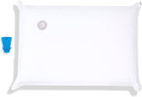 Mediflow The Original 5008 50 x 70 cm Wasserkissen mit Viscoschaum, weiß, einzeln, 1 Stück (1 Packung) Naty Shop Standardkissen