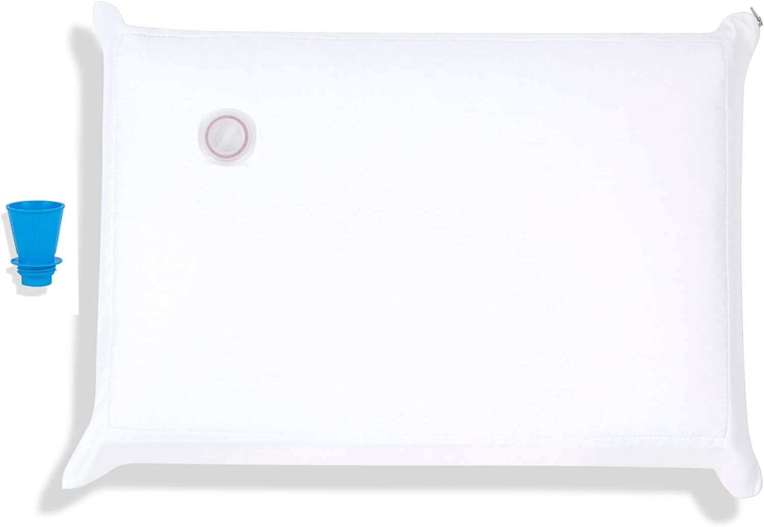 Mediflow The Original 5008 50 x 70 cm Wasserkissen mit Viscoschaum, weiß, einzeln, 1 Stück (1 Packung) Naty Shop Standardkissen
