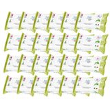 Aloe-Baby-Feuchttücher für empfindliche Haut, alkoholfrei, hautfreundlich, pH-Wert 5,5, leicht parfümiert, 1728 Stück (24 Packungen)