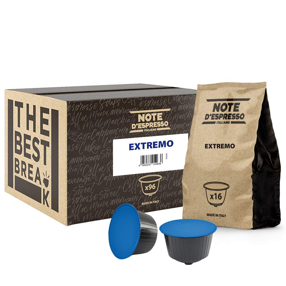 Extremo Kaffeekapseln Dolce Gusto kompatibel 7g x 96 Kapseln