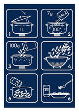 Pasta Barilla Classic Girandole Nr. 34, aus hochwertigem Hartweizen, immer al dente (1 x 500g)