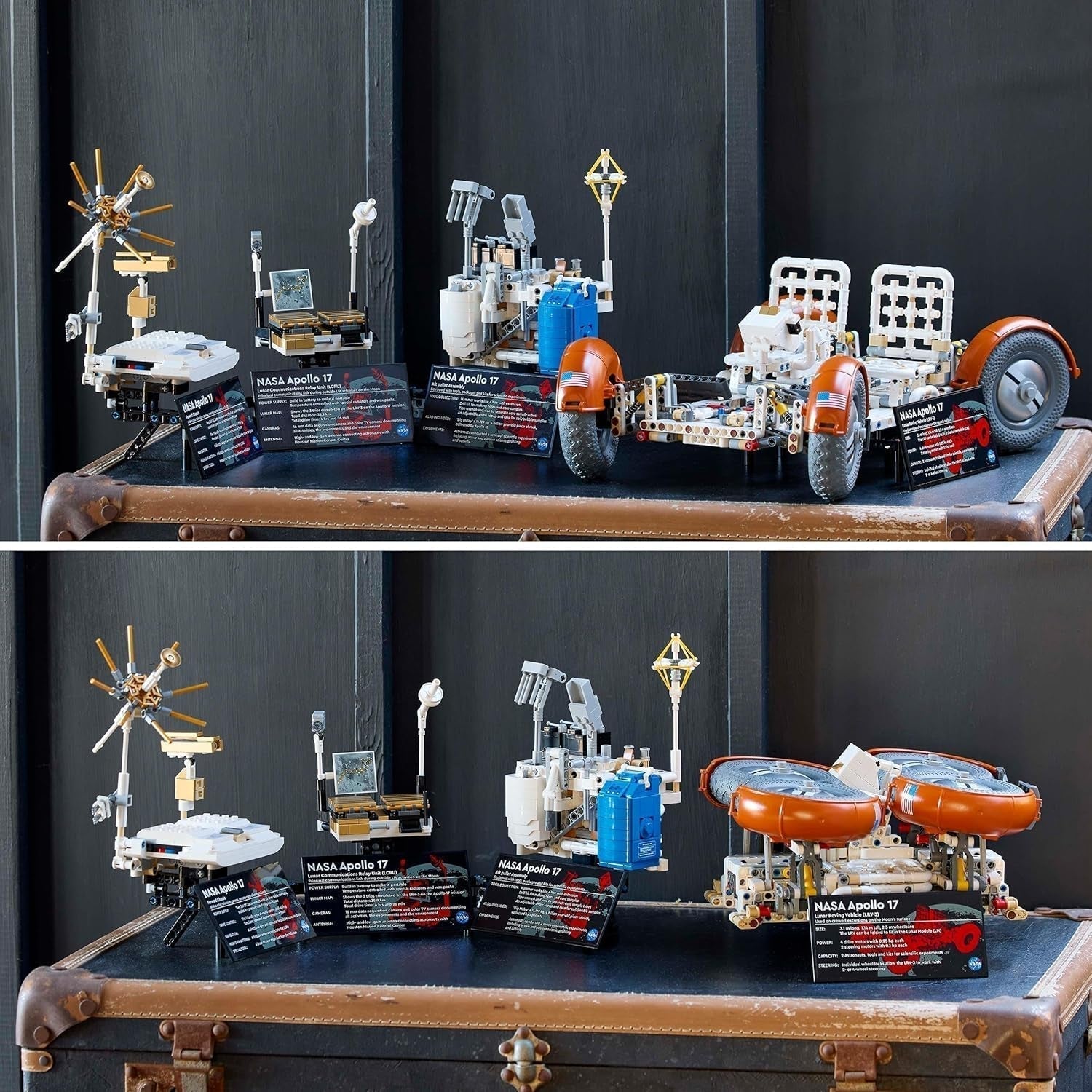 LEGO Technic NASA Apollo Lunar Roving Vehicle (LRV), Mondrover-Modell für Erwachsene, Weltraum-Sammelobjekt für Wissenschaftsbegeisterte, Bauspielzeug, Raumfahrzeugmodell 42182 Bausätze Besuchen Sie den LEGO-Store