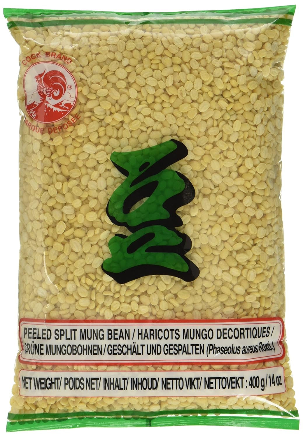 Cock Mungobohnen, grün (1 Packung x 400g)