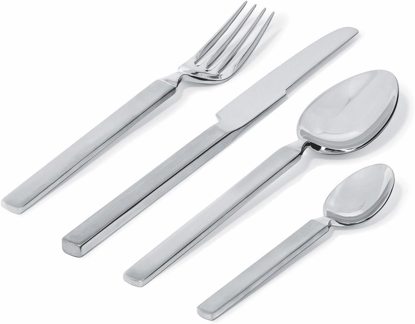 Alessi 4180S24 Dry Besteckset 24-teilig Edelstahl Küche Naty Shop