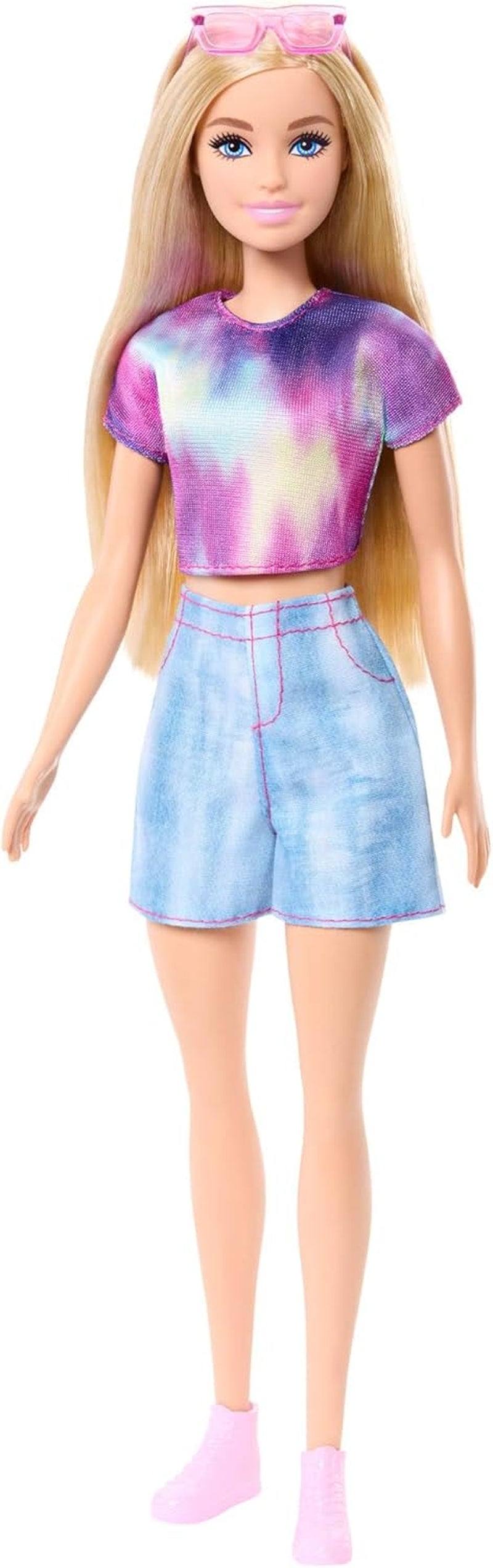 Barbie Mysteries: Malibu Beach Detectives-Puppe mit charakteristischem Outfit und Accessoires, einschließlich Sonnenbrille, JFV63