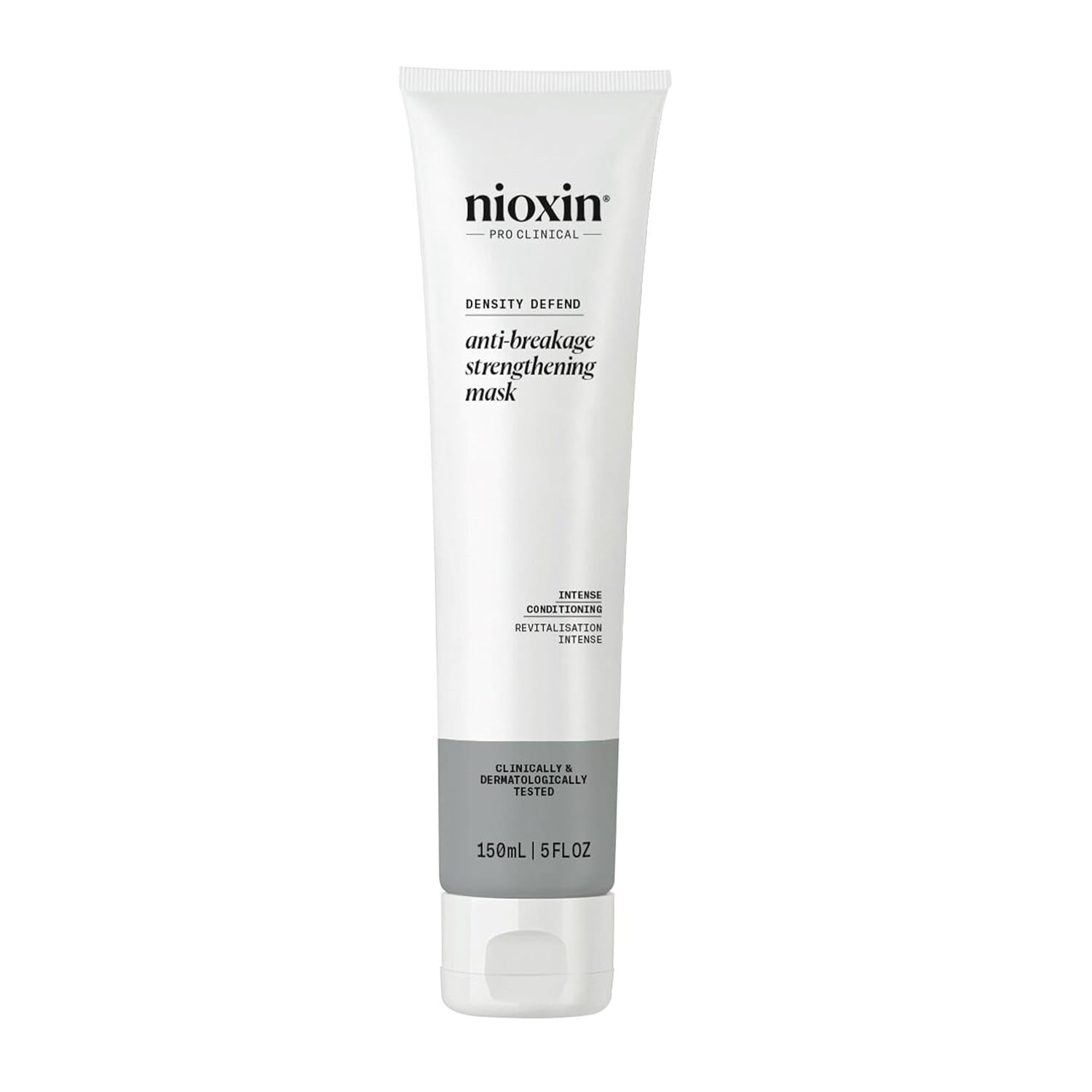 Nioxin Density Defend Anti-Breakage Strengthening Hair Mask – Feuchtigkeitsspendende Haarmaske gegen Haarbruch, Leave-in-Haarpflege mit Vitamin C Naty Shop Hair Mask 150 ml (1 Packung)