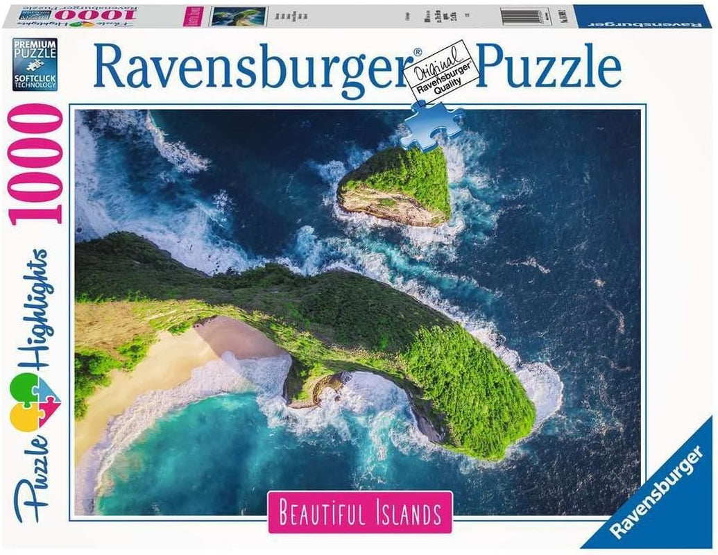 Ravensburger Puzzle Beautiful Islands 16909 – Indonesien – 1000-teiliges Puzzle für Erwachsene und Kinder ab 14 Jahren. Puzzle Naty Shop. Altes Design