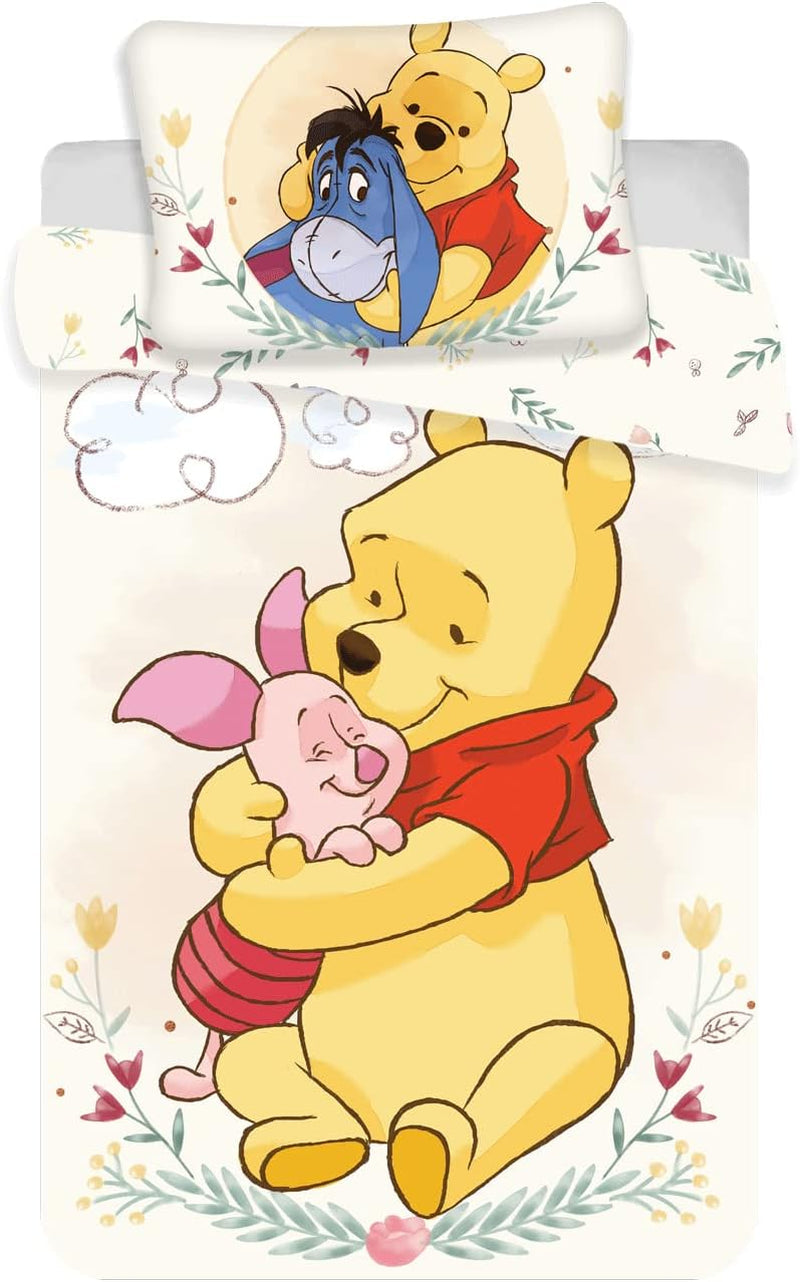 Bettwäsche für Kinder, der Bär Winnie und seine Freunde, 100 % Baumwolle. Bettwäsche – Kinder Naty Shop Default Title