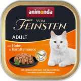 animonda Vom Feinsten Nassfutter für ausgewachsene Katzen, Hühnersorte, 6 x 100 g