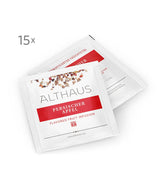 Althaus Tee PERSISCHER APFEL ⋅ Früchtetee im Pyramidenbeutel PYRA PACK ⋅ Früchtetee aromatisiert mit Apfelgeschmack ⋅ 15 X 2,75G