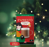 ESPRESTO Toffee Nut Latte, kompatibel mit K-fee & ALDI EXPRESSI*, aromatisierter Milchkaffee, RFA-zertifiziert, 96 Kapseln