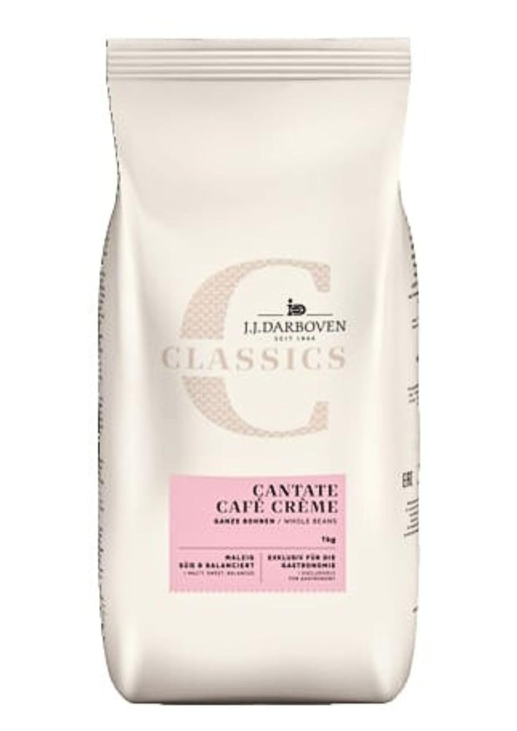 Idee Kaffee Cantate 6 x 1Kg Cafe Creme ganze Bohnen