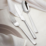 Sambonet 62512-83 Flaches Monoblock-Besteckset, 36-teilig, 18/10 Edelstahl, spülmaschinenfest, Kitchen Naty Shop