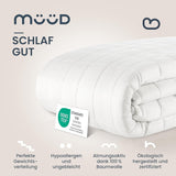 7 kg Therapiedecke I 135X200Cm I Für erholsamen Schlaf I Hochwertige Gewichtsdecke aus atmungsaktiver Baumwolle I Stressabbauend und therapeutisch – Inklusive Packbox mit Tragegriff Betten und Decken Besuche den mÃ¼d-Store