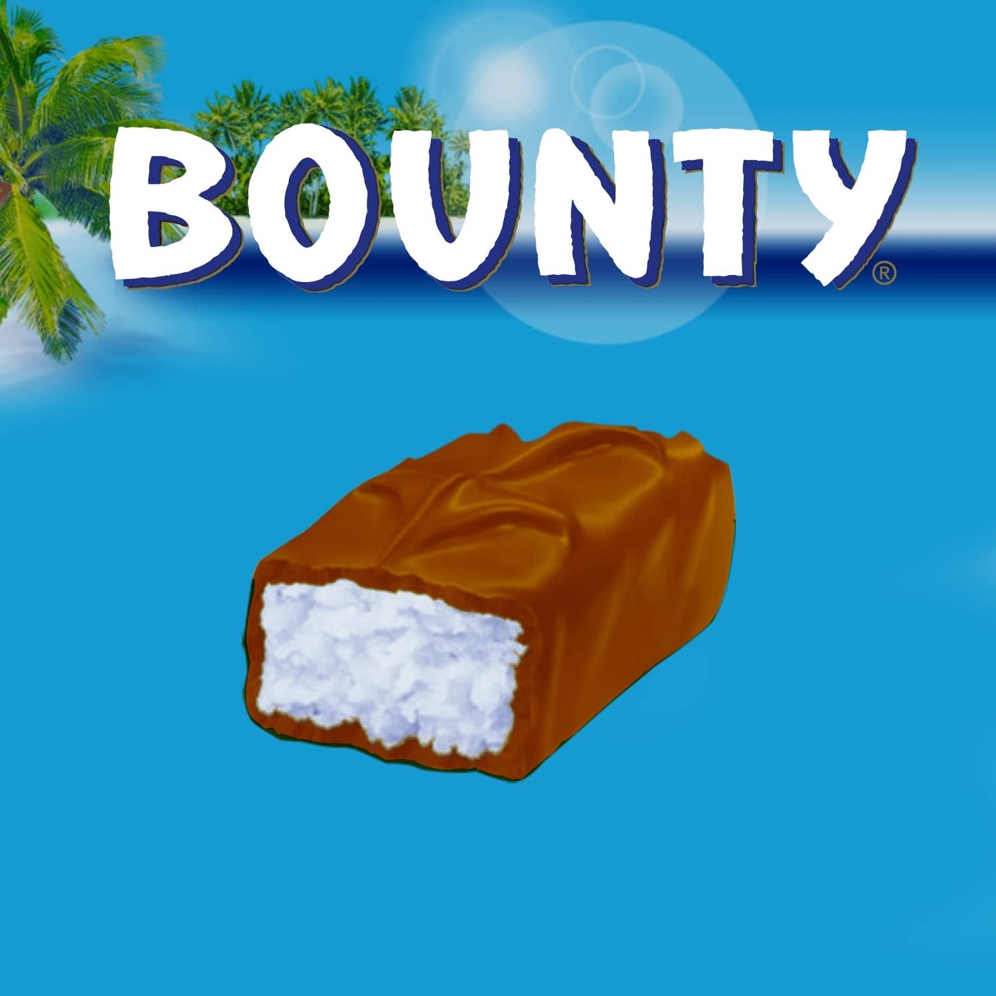 Bounty-Schokoriegel | Kokosnuss und Schokolade | Verschiedene Packungsgrößen