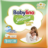 Babywindeln Sensitive Größe 4, Maxi (8-13 kg), 20 Stück