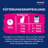 Vitakraft Poésie Délice, Junior, Nassfutter für Katzen, Nassfutter in Soße, mit Truthahn, Multipack, für junge Katzen, Ohne Zucker- oder Getreidezusatz (23 x 85g)