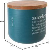 Victory Shades 500 ml Teekanne aus New Bone-Porzellan mit Bambusdeckel