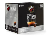 Caffè Vergnano 1882 – Èspresso Kompostierbare Kaffeekapseln, kompatibel mit Nespresso, Intenso (Intenso) – Packung enthält 100 Kapseln