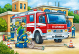 Ravensburger Puzzle für Kinder – 07574 Polizei und Feuerwehr – Puzzle für Kinder ab 3 Jahren, mit 2X12 Teilen Puzzle Naty Shop