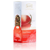 Fruit Power „Joy of Tea“ – Früchtetee mit Erdbeer- und Himbeergeschmack, 15 Teebeutel, 54 g