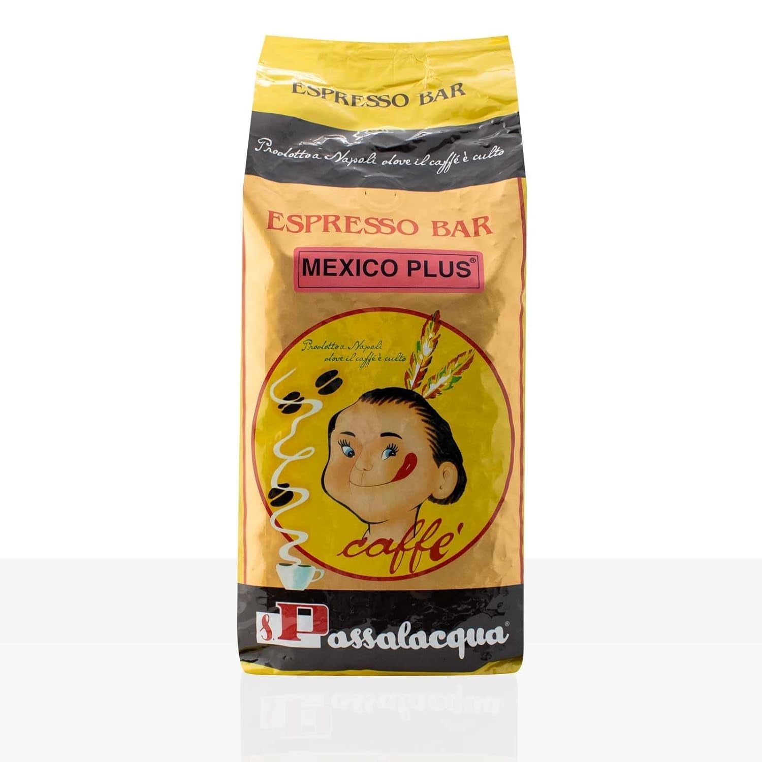 MEKICO PLUS KAFFEE - ESPRESSO BAR - 1 kg PAKET KAFFEEBOHNEN