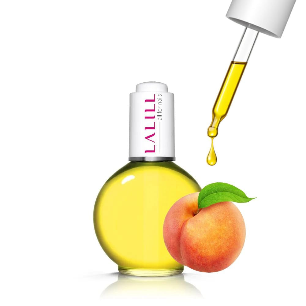 LALILL Nail Cuticle Oil 75Ml – Himbeere Nagelpflegeöl – Nagelöl Pflege Für Nägel Nagelhaut – SPA Maniküre Naildesign Hände – Vegan – Mit Pipette