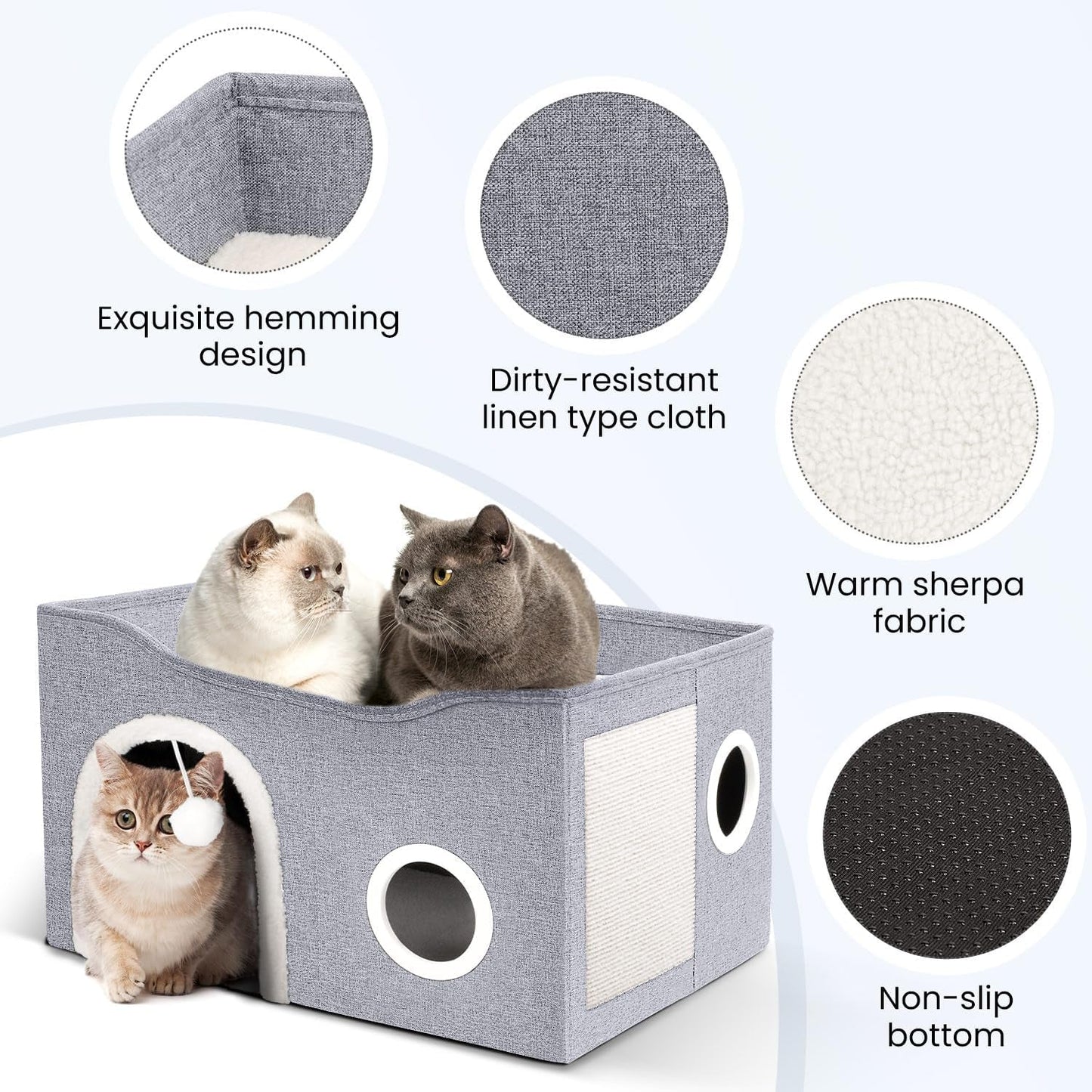 Decken und Möbel, Haustiere, Höhlen und Häuser, Katzen, Betten für Katzen, Katzenbetten, Matratzen