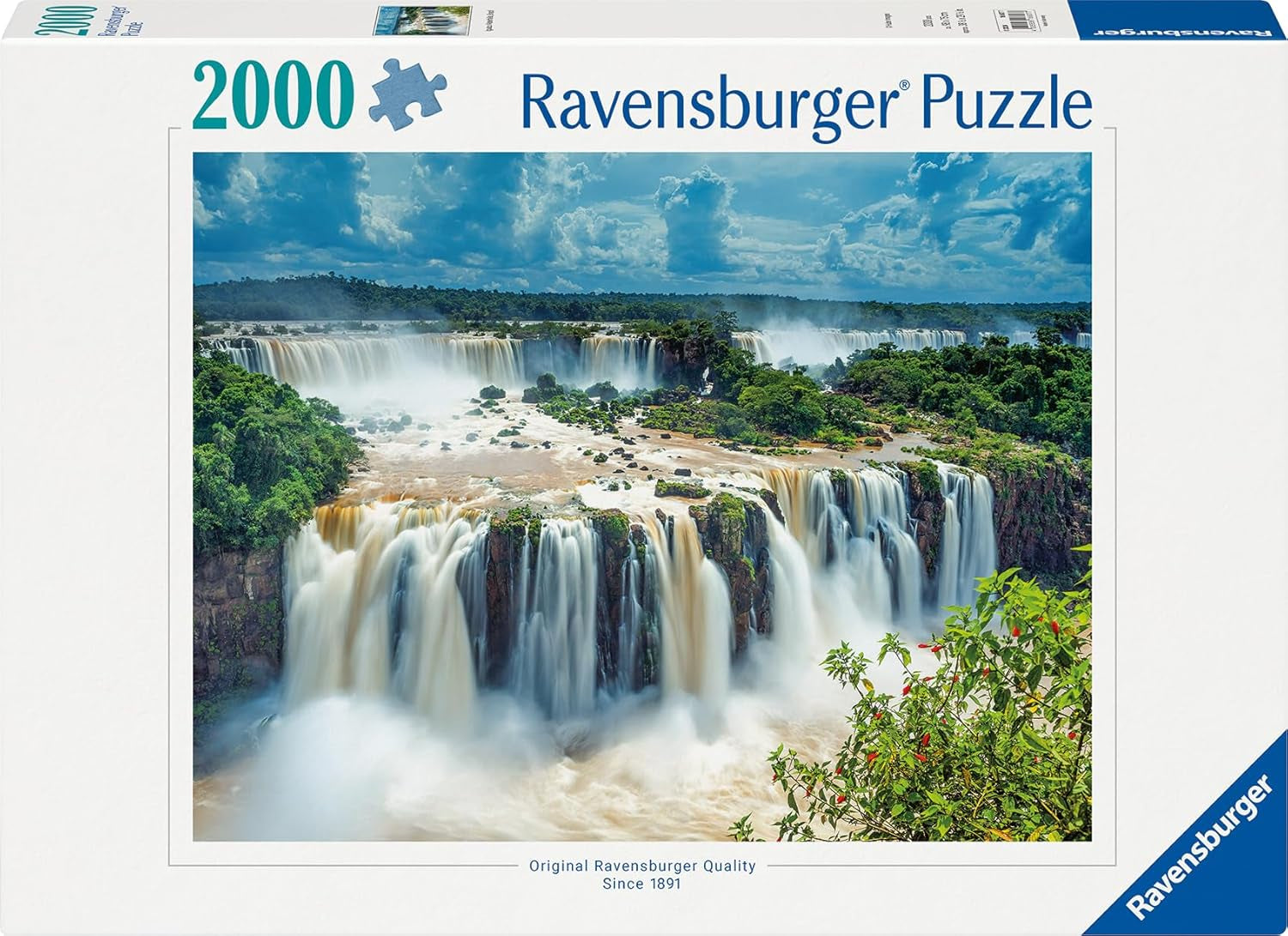 Ravensburger Puzzle 16607 – Iguazu-Wasserfälle – 2000-teiliges Puzzle für Erwachsene und Kinder ab 14 Jahren. Puzzle Naty Shop