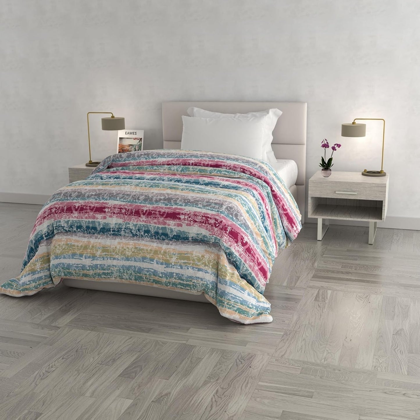 Modische Winterdecke, Florenz, 260 x 260 cm. Bettdecken und Steppdecken Naty Shop Lines of Love 220 x 260 cm