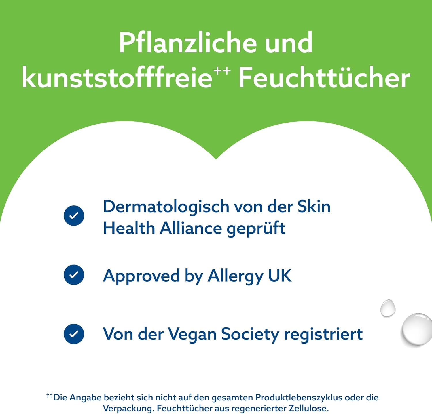 WaterWipes Sensitive+ Hydrating Boost Feuchttücher, feuchtigkeitsspendende Tücher, 360 Stück (6er-Pack), 3-in-1-Reinigung, Pflege, Hydratation, 99 % Aloe-Vera-Wasser, parfümfreie Babytücher