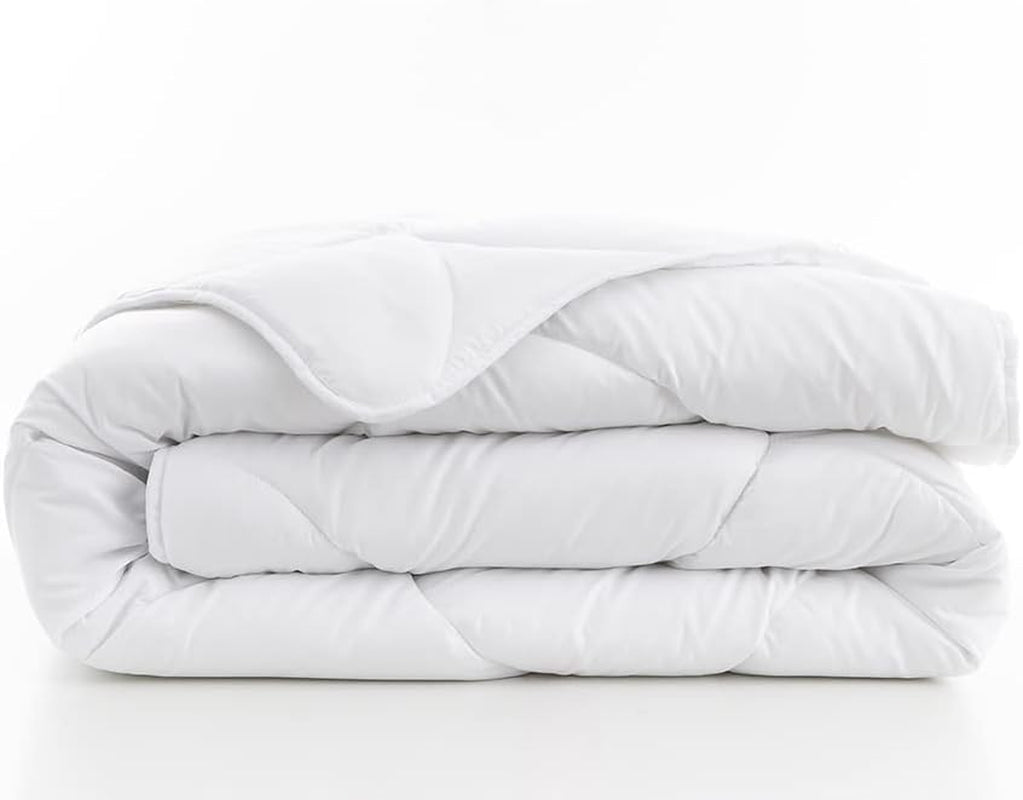 Abeil 15000000538 Douceur Infinie Steppdecke, warm, Polyester, weiß, weiß, 240 x 260 cm Steppdecken und Steppdecken Naty Shop