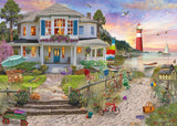 Schmidt Spiele Strandhaus, Puzzle 1.000 Teile Puzzle Naty Shop
