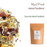 Mischung aus Bio-Früchte- und Kräutertees – 100 % natürlicher Kräutertee mit dem intensiven Geschmack roter Früchte – Früchtetee Bio-Früchtetee Loser Früchtetee Loser Früchtetee Winter-Früchtetee
